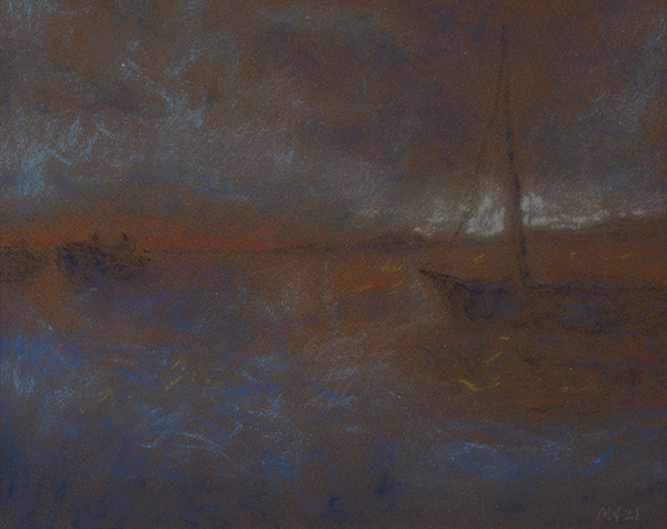 Barche Al Tramonto (Boats at Sunset)